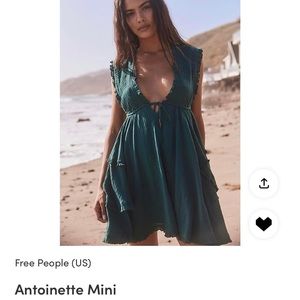 Free people Antoinette mini dress